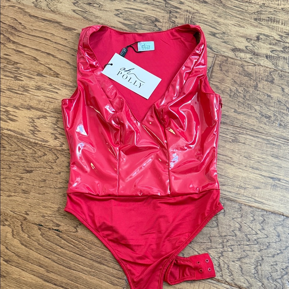 Oh Polly Vinyl Bodysuit